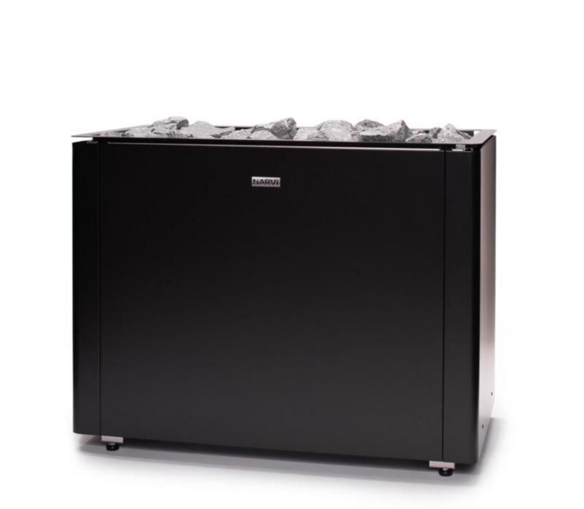 Lattiakiuas Narvi Ultra Big - LATTIAKIUAS NARVI NARVI ULTRA BIG 24,0 KW MUSTA