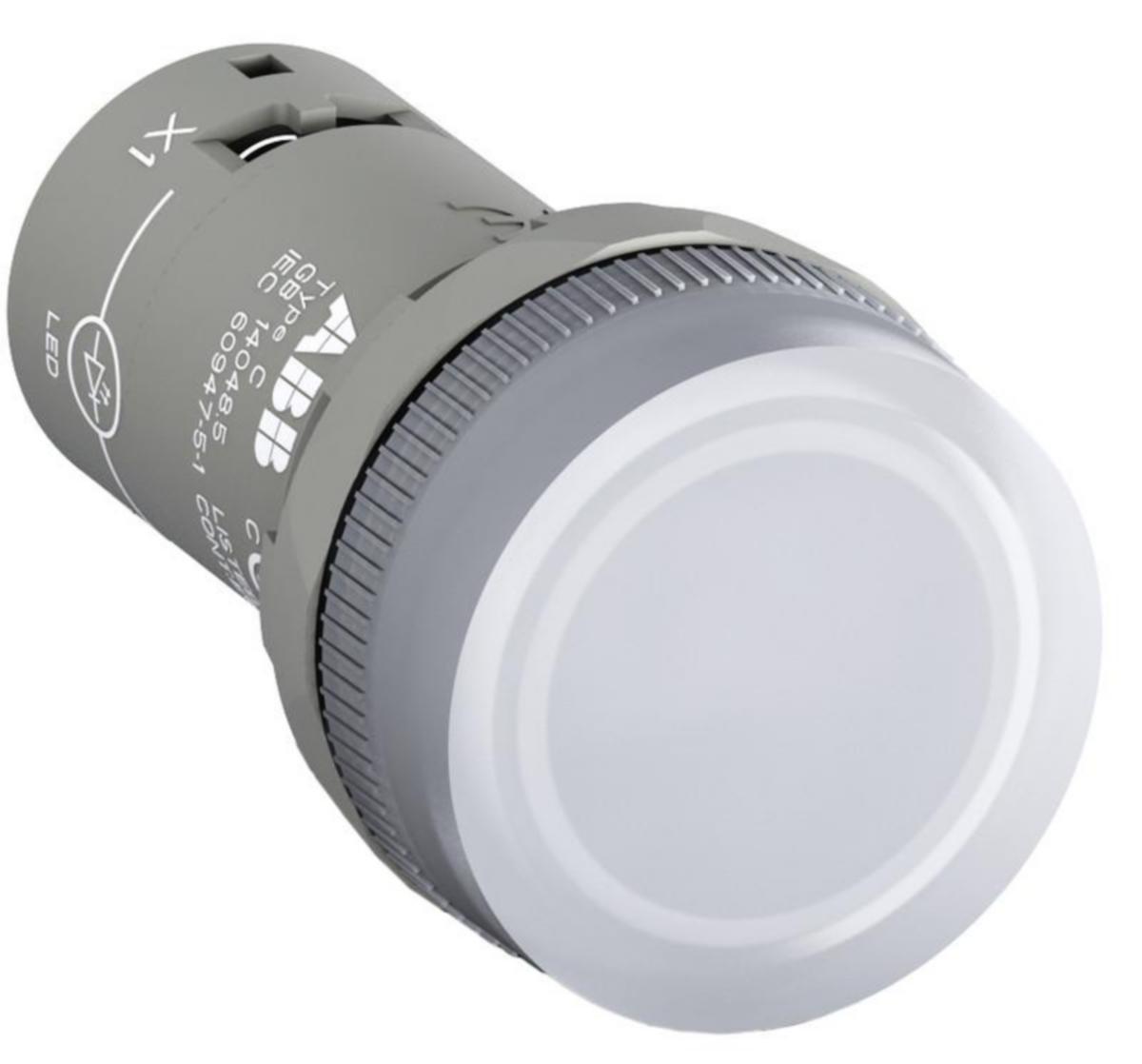 Merkkivalokaluste LED ABB - MERKKIVALOKALUSTE LED ABB KIRKAS, 110-130V DC