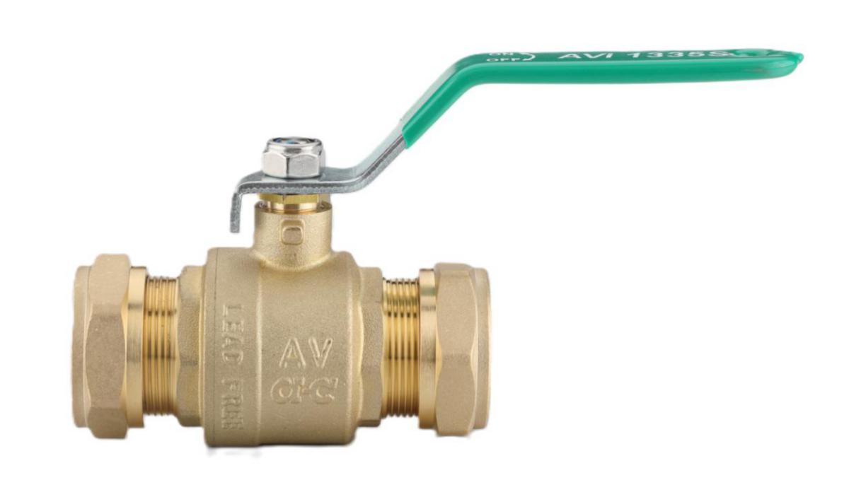 Palloventtiili a-collection AVI-1335-S - PALLOVENTTIILI EM AVI-1335-S 15 PN16 PUSERRUSLIITTIMIN