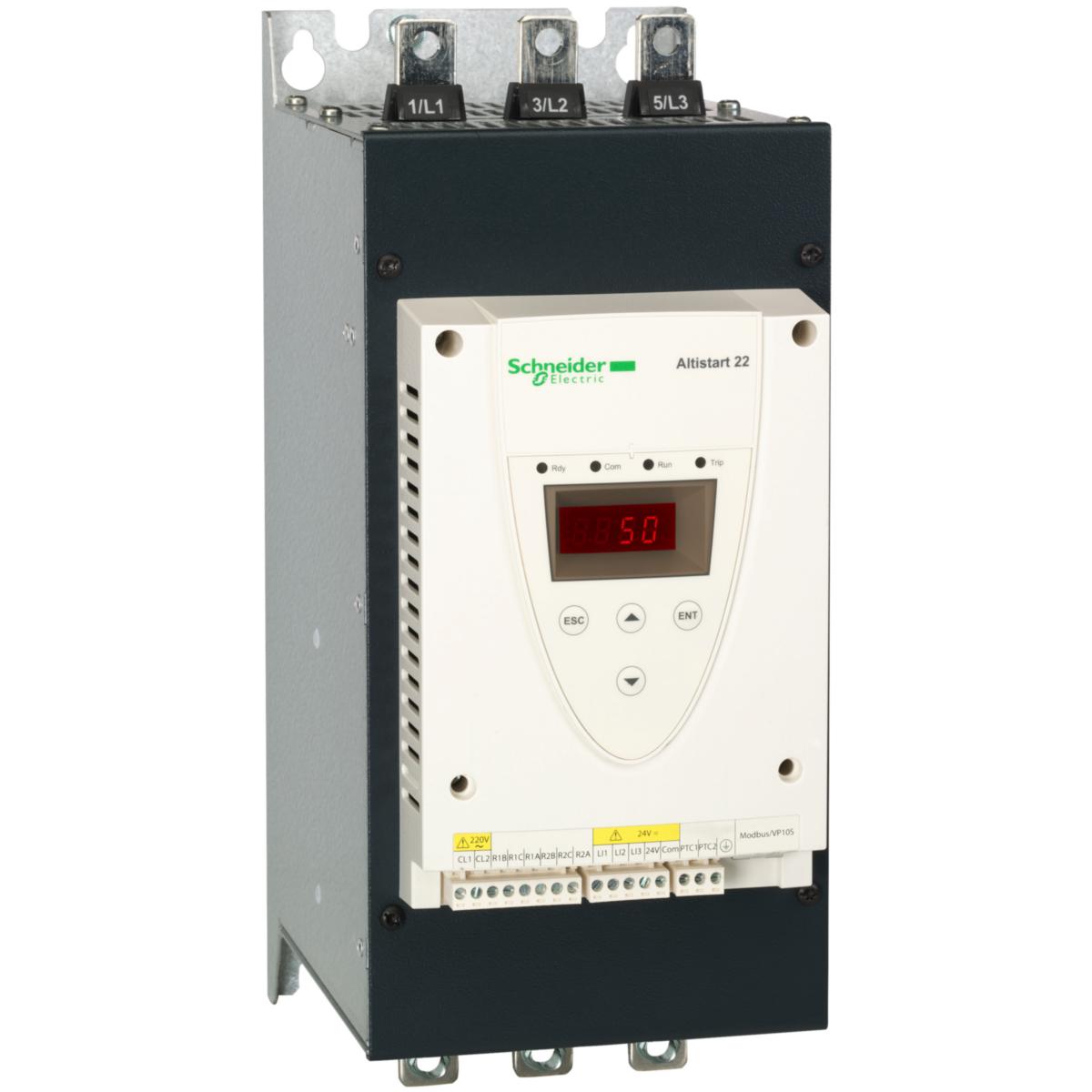 Pehmokäynnistin Schneider Electric Altistart ATS22 - PEHMOKÄYNNISTIN ALTISTART ATS22C14Q 140A 440V 220V OHJ