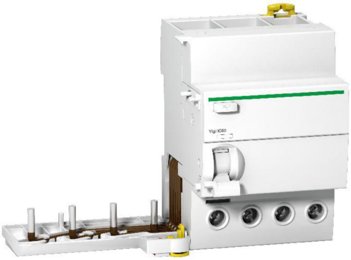 Vikavirtalohko Schneider Electric Acti 9 IC60 - VIKAVIRTALOHKO ACTI9 IC60 VIGI 4P 63A 30mA S
