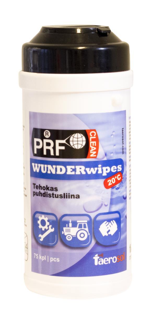 Puhdistusliina Wunder Wipes - PUHDISTUSLIINA WUNDER WIPES PRF WUNDER WIPES 75 KPL - 20 C