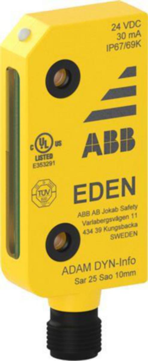 Turvarajakytkin ABB Jokab Safety Eden - TURVARAJAKYTKIN JOKAB SAF.EDEN ADAM,KELTAINEN,IP69K,KIINTEÄ