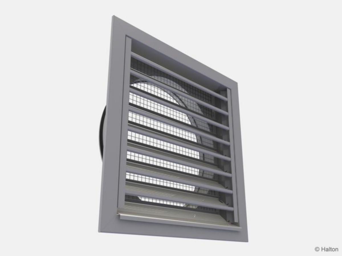 Ulkosäleikkö Halton USD - ULKOSÄLEIKKÖ 450X450 / D400 USD