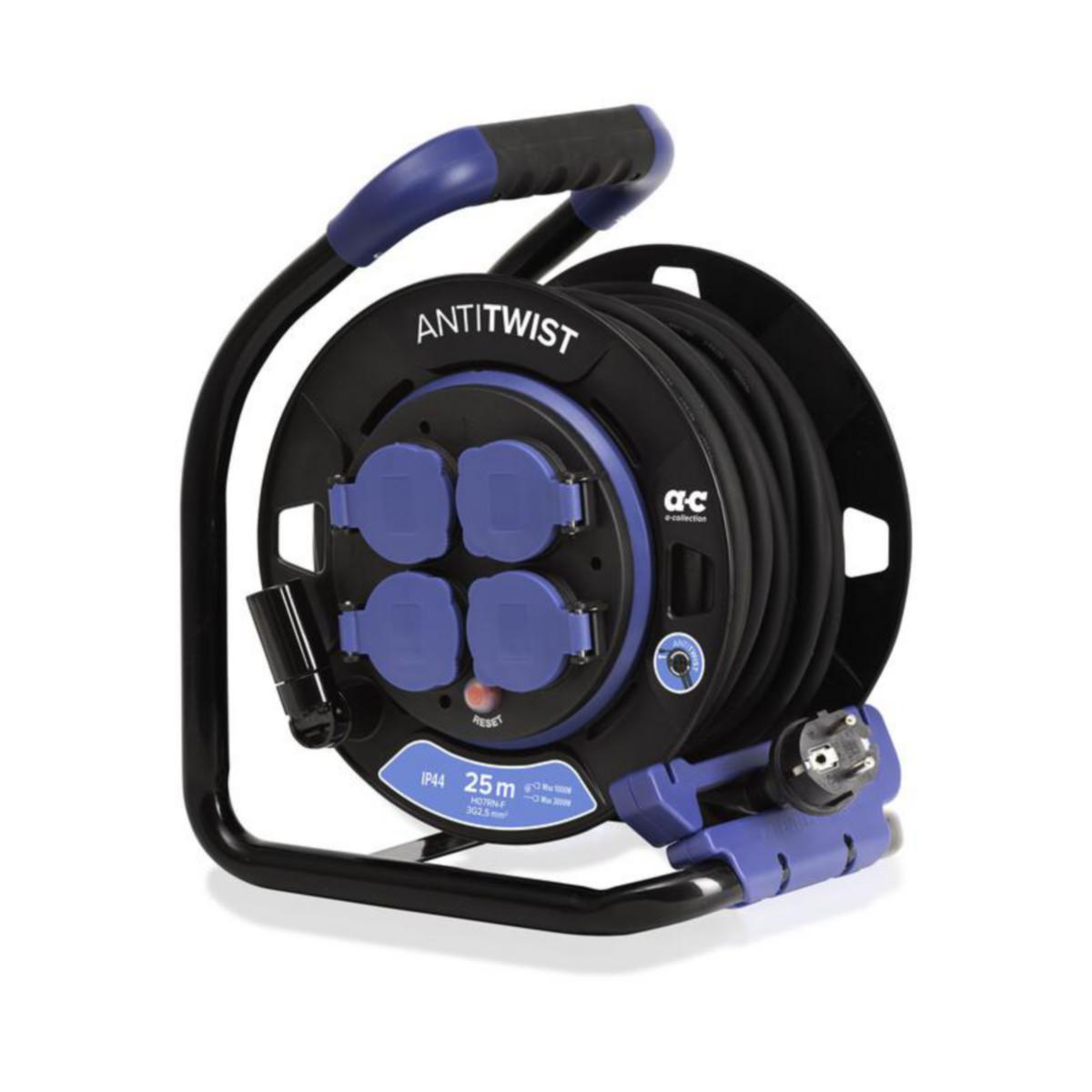 Jatkojohtokela a-collection IP44 - JATKOJOHTOKELA A-COLLECTION 4-OS 25M H07RN-F 3G2,5 IP44