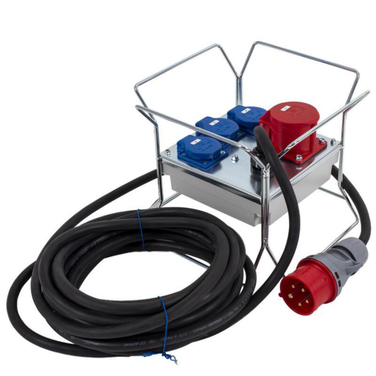 Työmaan alakeskus a-collection aTMK 316/1 - TYÖMAAN ALAKESKUS A-COLLECTION aTMK 316/1 /9.5m KAAPELI