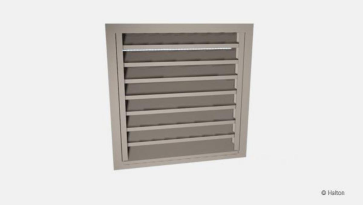 Ulkosäleikkö Halton USS/I - ULKOSÄLEIKKÖ 500X500 USS/I