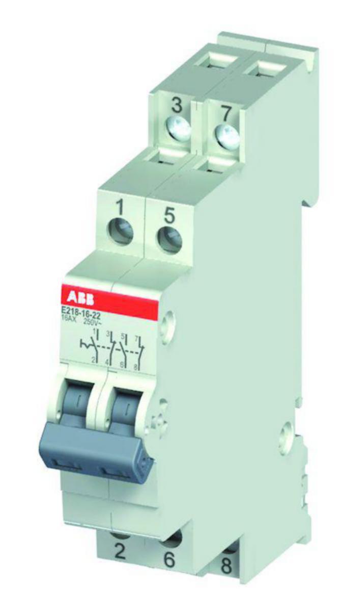Ohjauskytkin ABB E210 - OHJAUSKYTKIN E210 4-NAPAINEN 3S,1A 16A