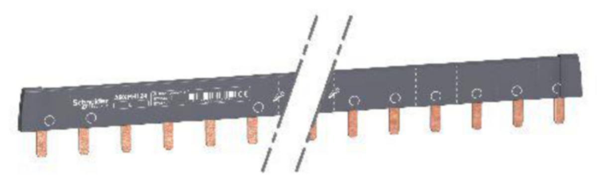 Virtakisko Schneider Electric Acti 9 - VIRTAKISKO ACTI9 1P 100A 24 NAP