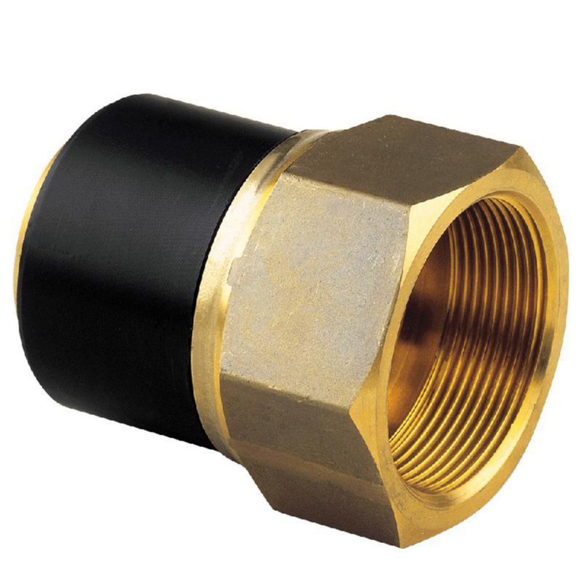 Sähköhitsaus muunnosnippa Elgef Plus sk - PEH/MESSINKI MUUNNOSNIPPA 1" SK MESS X 32 PE100