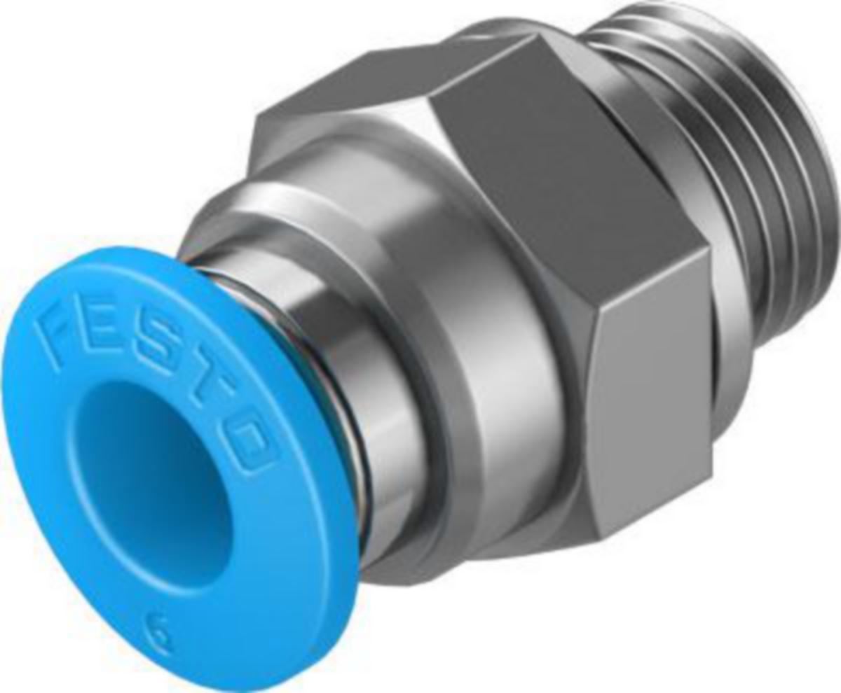 Pistoliitin metalli Festo QS - PISTOLIITIN 132037 FESTO QS-G1/8-6-100