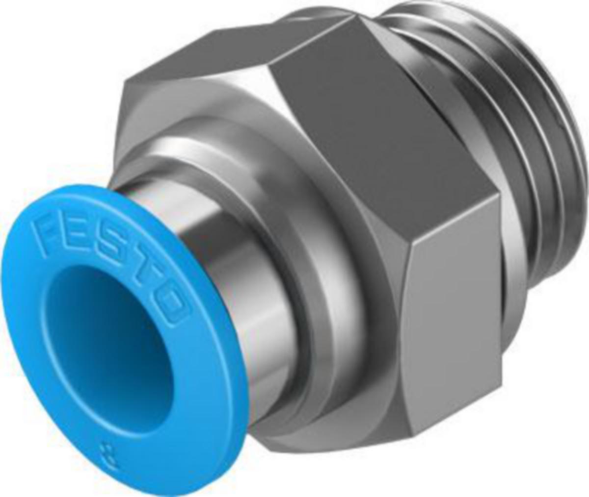 Pistoliitin metalli Festo QS - PISTOLIITIN 132040 FESTO QS-G1/4-8-50