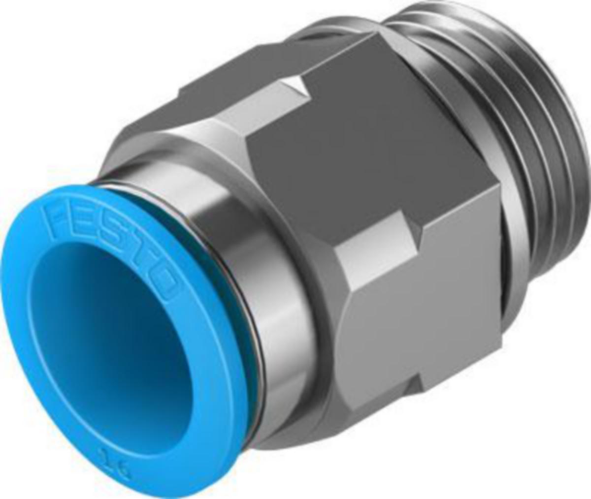 Pistoliitin metalli Festo QS - PISTOLIITIN 132047 FESTO QS-G1/2-16-20