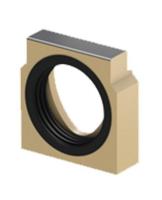 Linjakuivatuskourun päätylevy ACO Multiline Seal