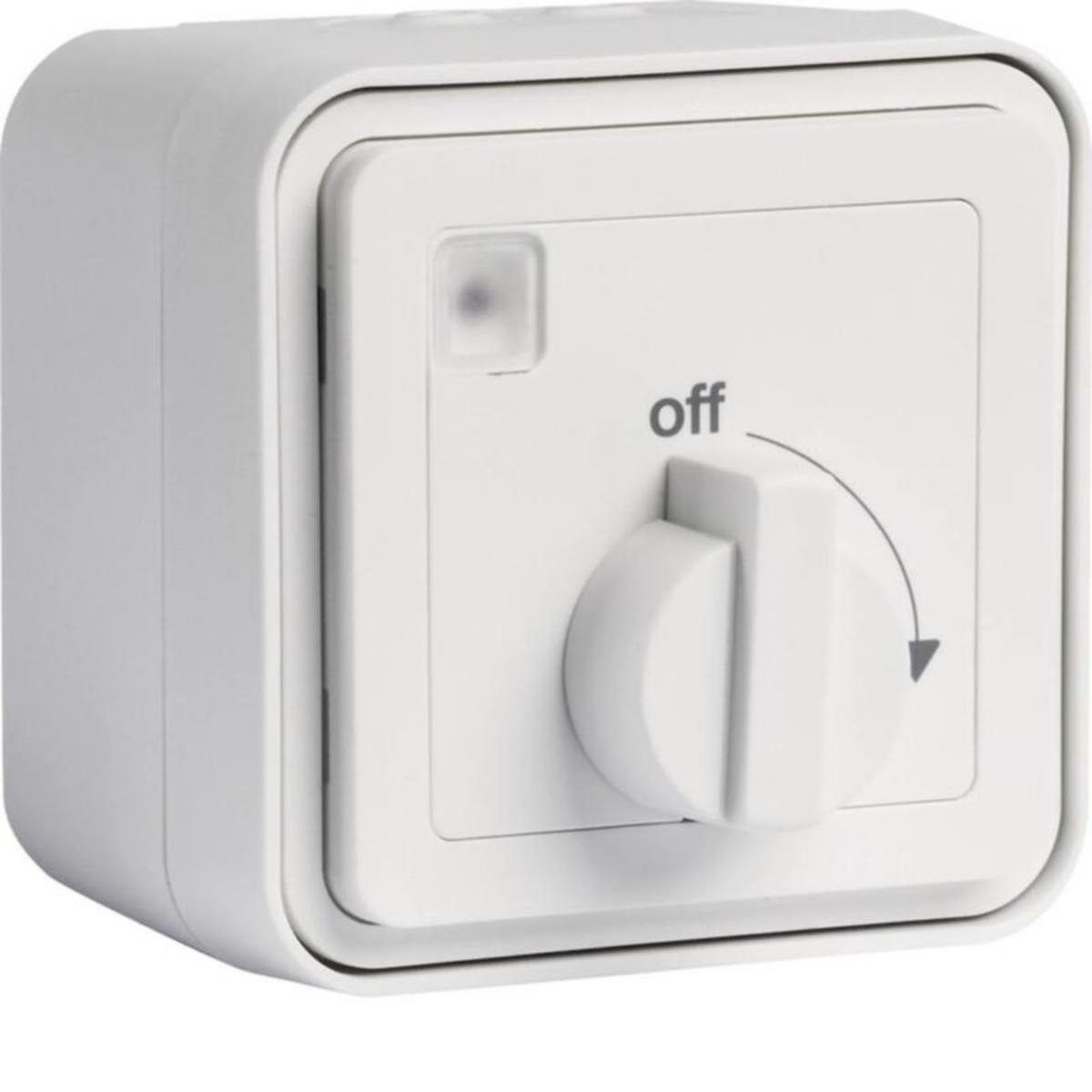 Ajastin Hager W.1 - AJASTIN W.1 2/10AX/250V 25S/15MIN PPJ VAL