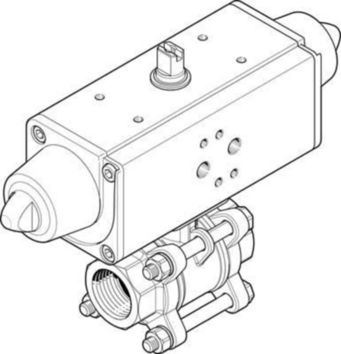 Palloventtiilin toimilaite Festo VZBA - PALLOVENT TOIMILAITE 1758069 FESTO 1758069