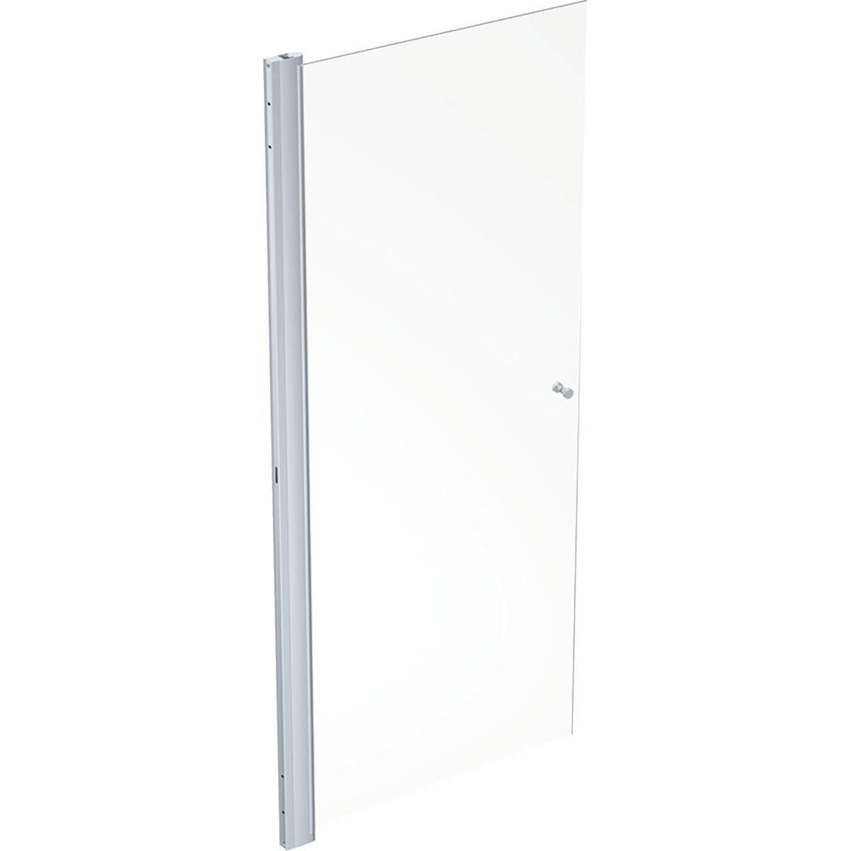 Suihkuovi Contura Shower Showerama suora - SUIHKUOVI, SUORA 96.9CM, HOPEA / KIRKAS LASI