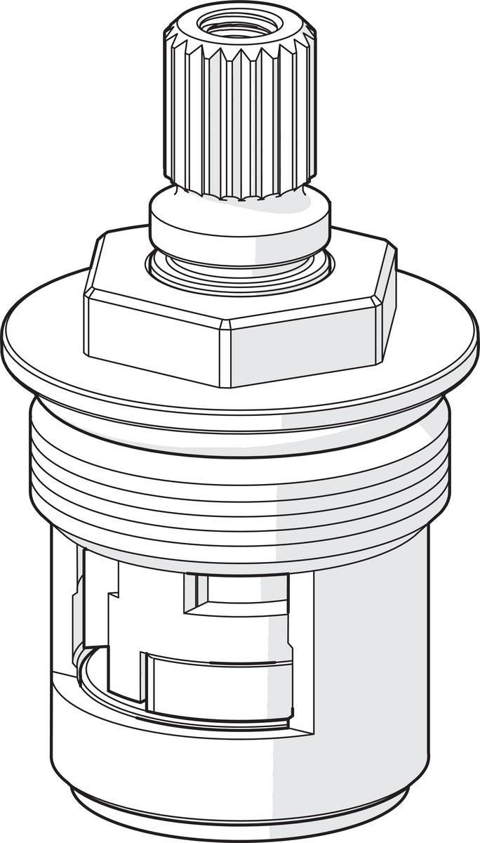 Käyttöventtiili Oras 602600V - KÄYTTÖVENTTIILI ORAS 602600V G1/2