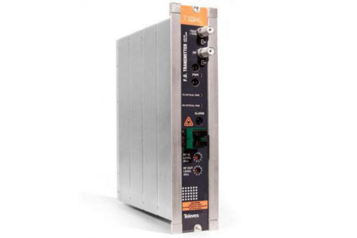 Optinen lähetin Televes T0X - OPTINEN LÄHETIN TELEVES 10DBM, 1310NM, 54-2150 MHZ