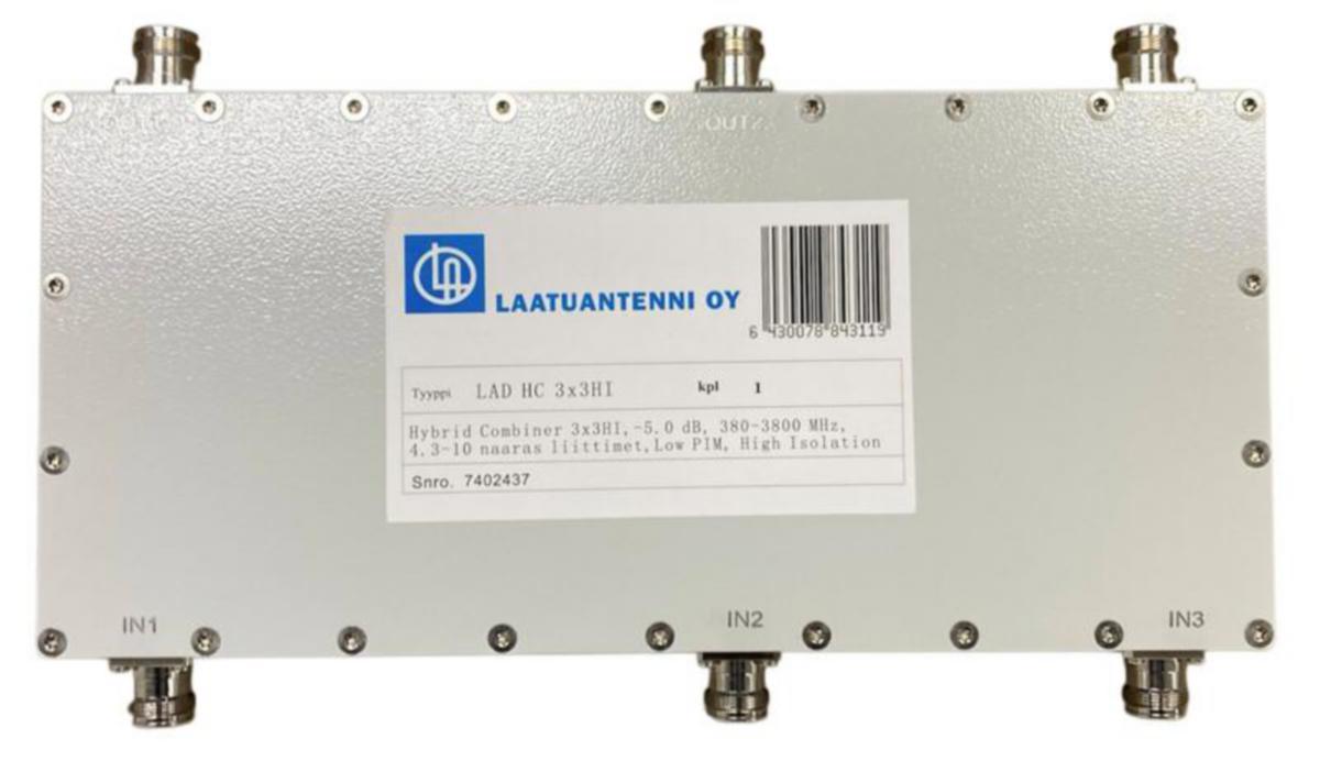Yhdistin Laatuantenni LA-DAS Hybridi 4.3-10F - YHDISTIN LA-DAS HYBRIDI 3X3HI 380-3800 4.3-10F