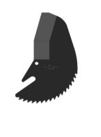 Varaterä Ironside muoviputkileikkurille