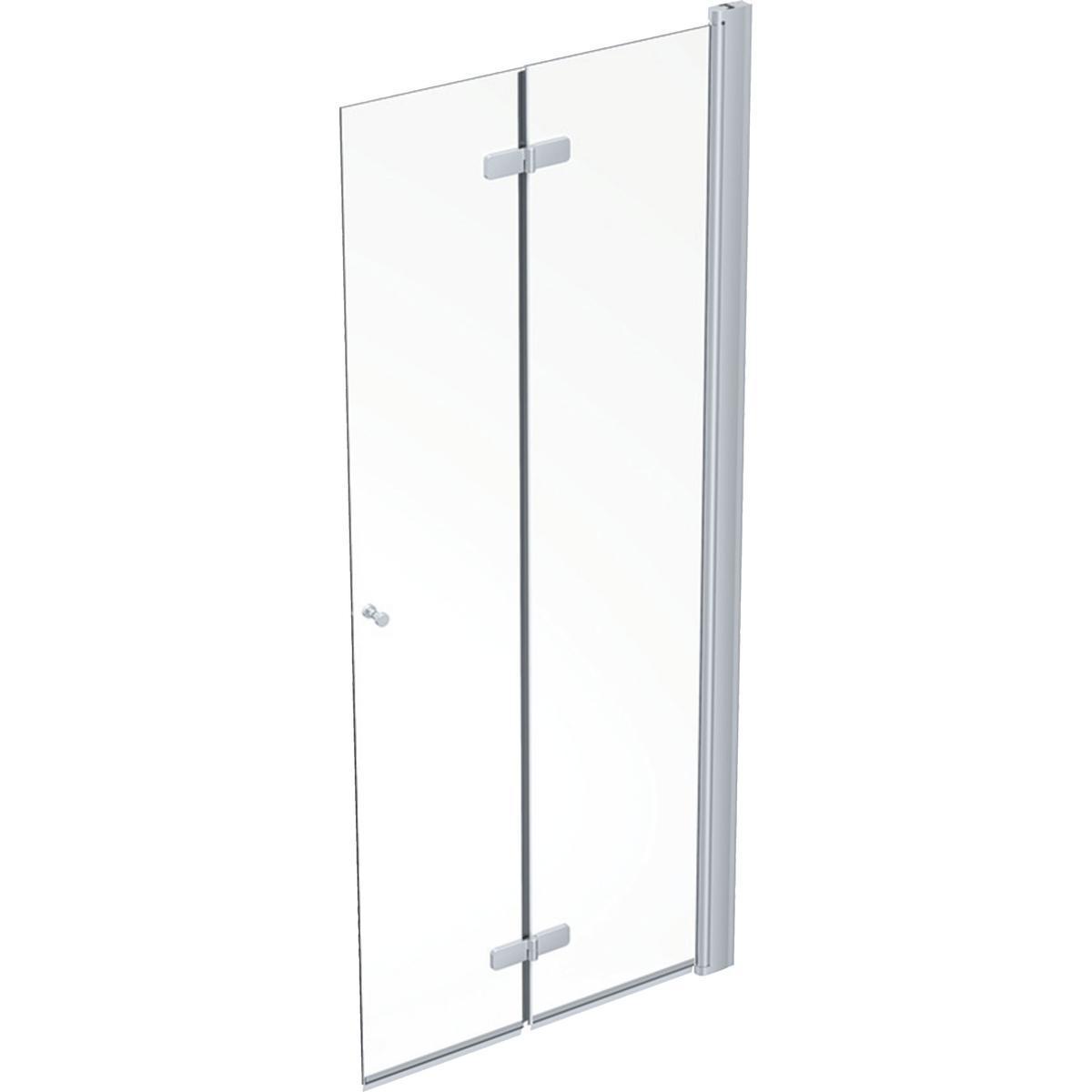 Suihkuovi Contura Shower Showerama taittuva - SUIHKUOVI, TAITTUVA 70CM, HOPEA/KIRKAS LASI, OIKEA