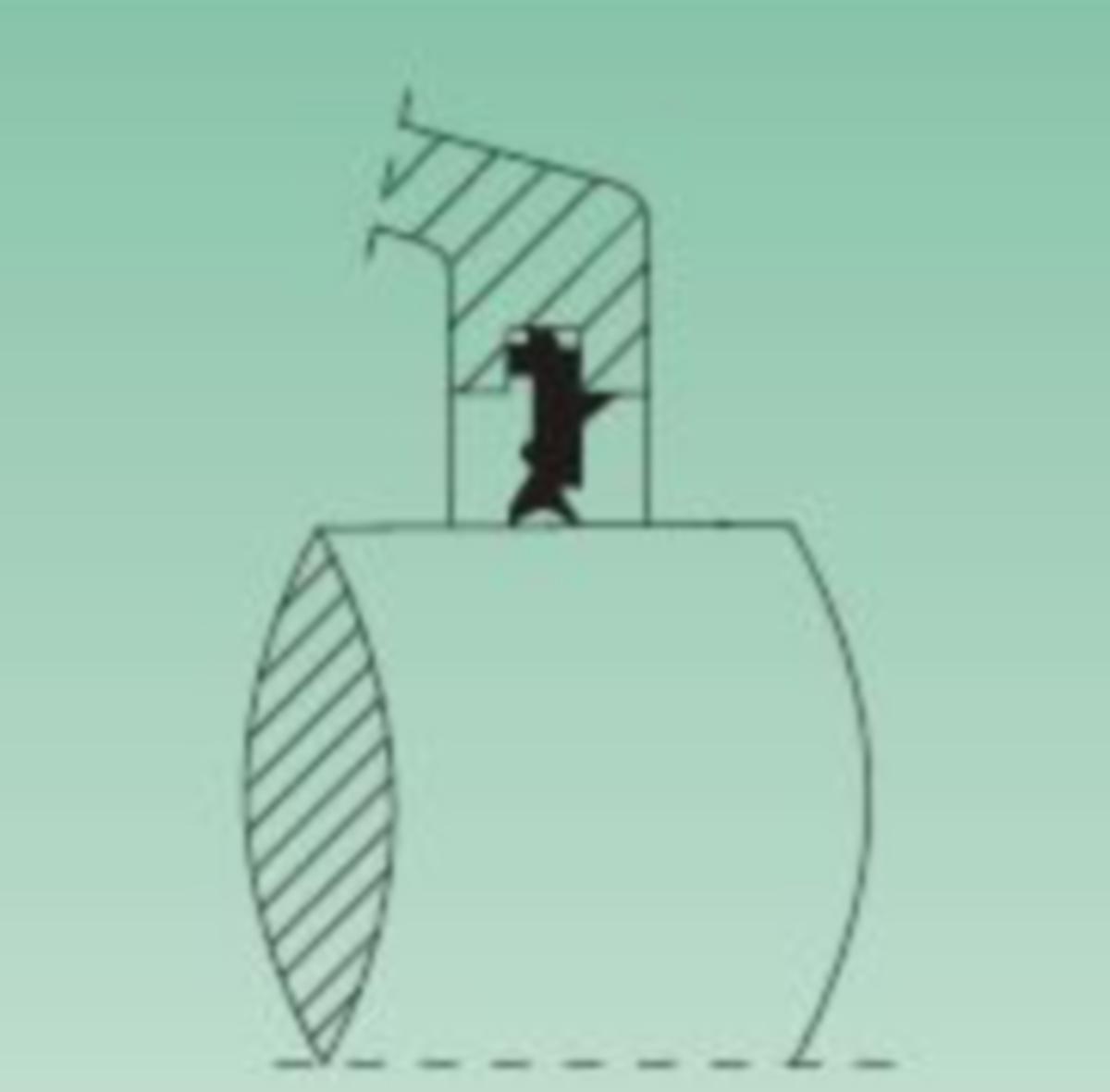 Laakeripesän tiiviste ISB TSNU kumi - LAAKERIPESÄN TIIVISTE ISB TSNU511 KUMI