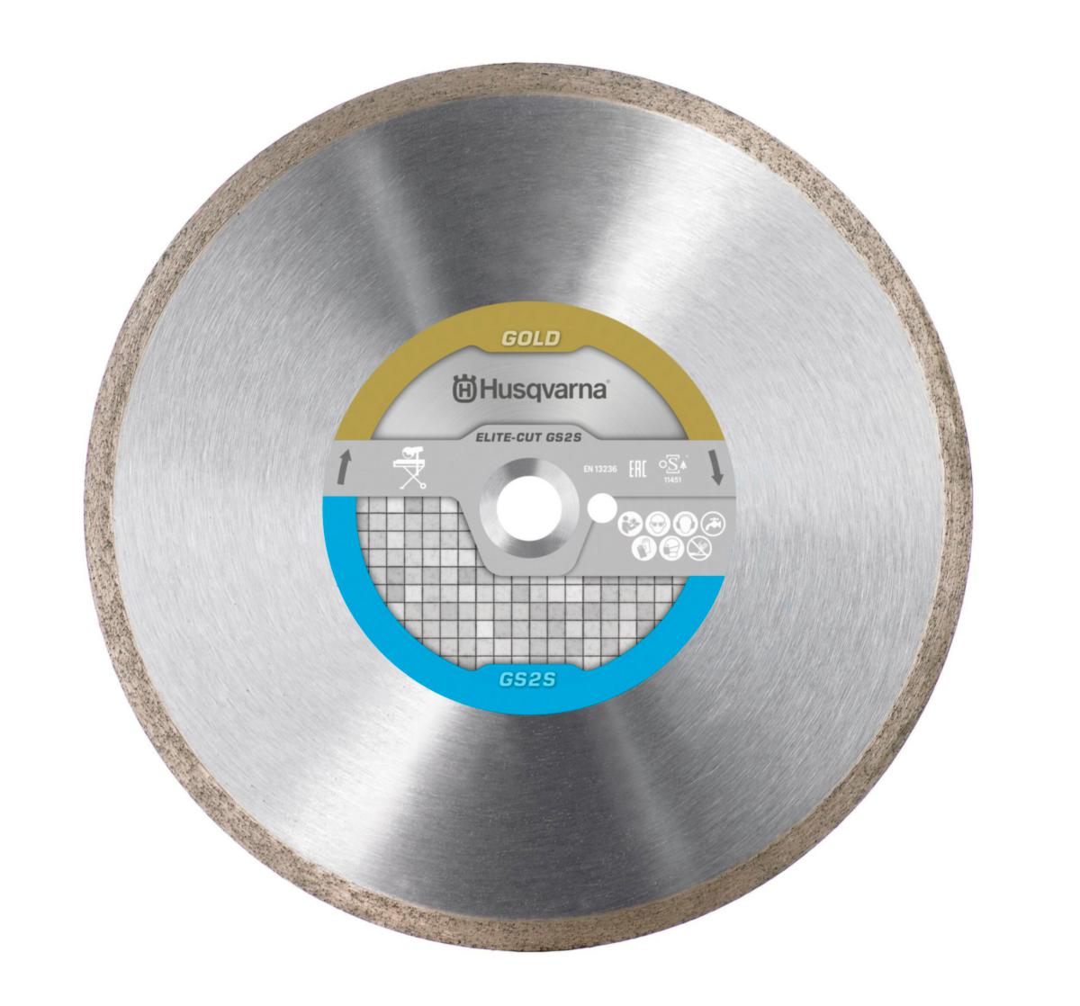 Timanttilaikka Husqvarna Elite-Cut GS2 laatoille - TIMANTTIKATKAISULAIKKA LAATAT HUSQVARNA ELITE-CUT GS2 250MM