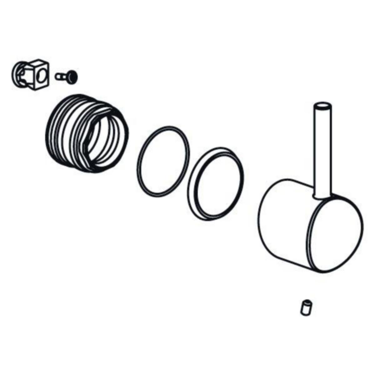 Käyttöventtiilikahva KWC Gastro - KÄYTTÖVENTTIILIKAHVA KWCGASTRO JA KIINNITYS
