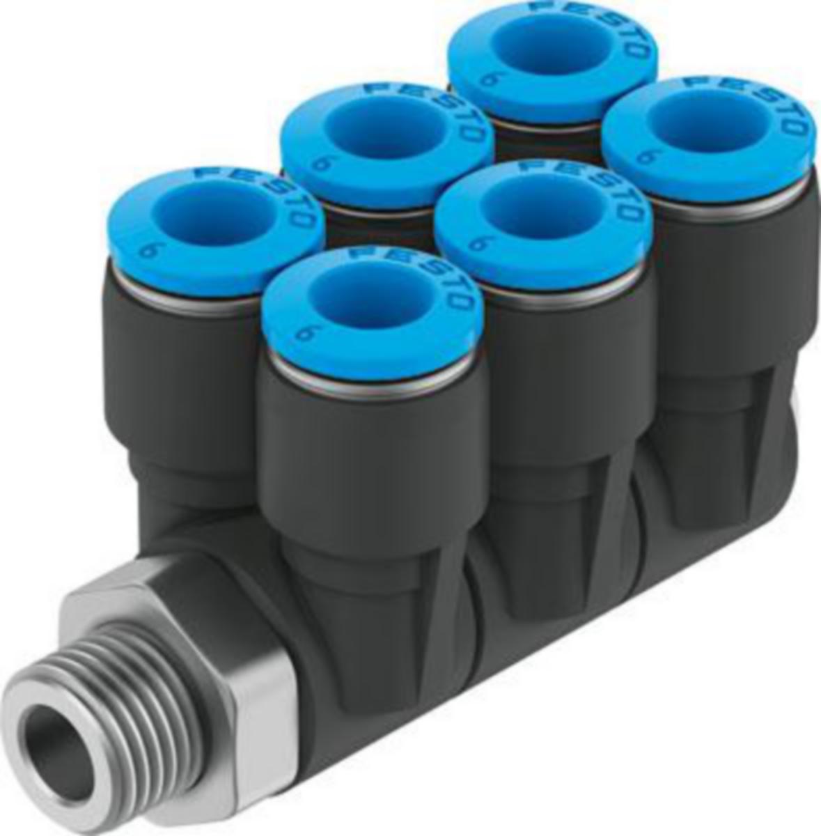 Jakopistoliitin Festo QSLV - JAKOPISTOLIITIN 153246 FESTO QSLV6-3/8-8