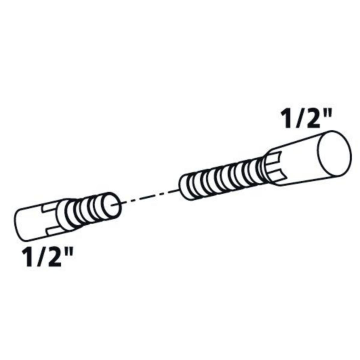 Suihkuletku KWC Gastro - SUIHKULETKU KWC GASTRO L1075 JOUSTAVA