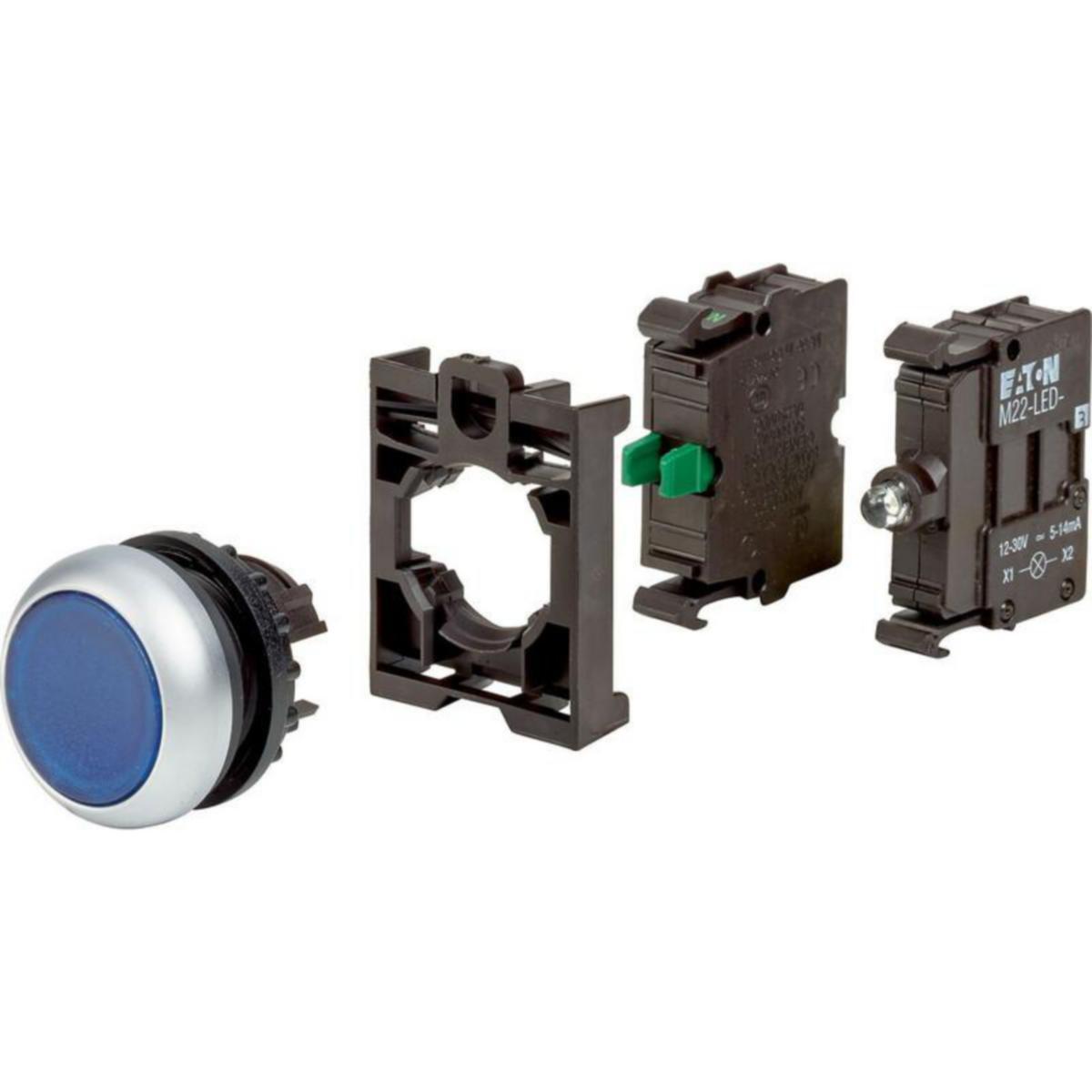 Tasovalopainike Eaton RMQ-Titan - TASOVALOPAINIKE RMQ-TITAN M22-DL-B-K10LED-BVP