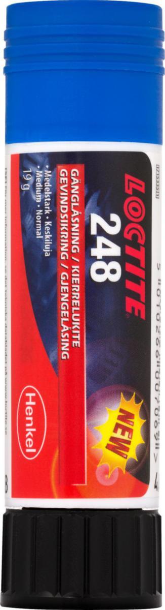 Kierrelukite Loctite® 248 - KIERRELUKITE KESKILUJA PUIKKO LOCTITE 248/19G