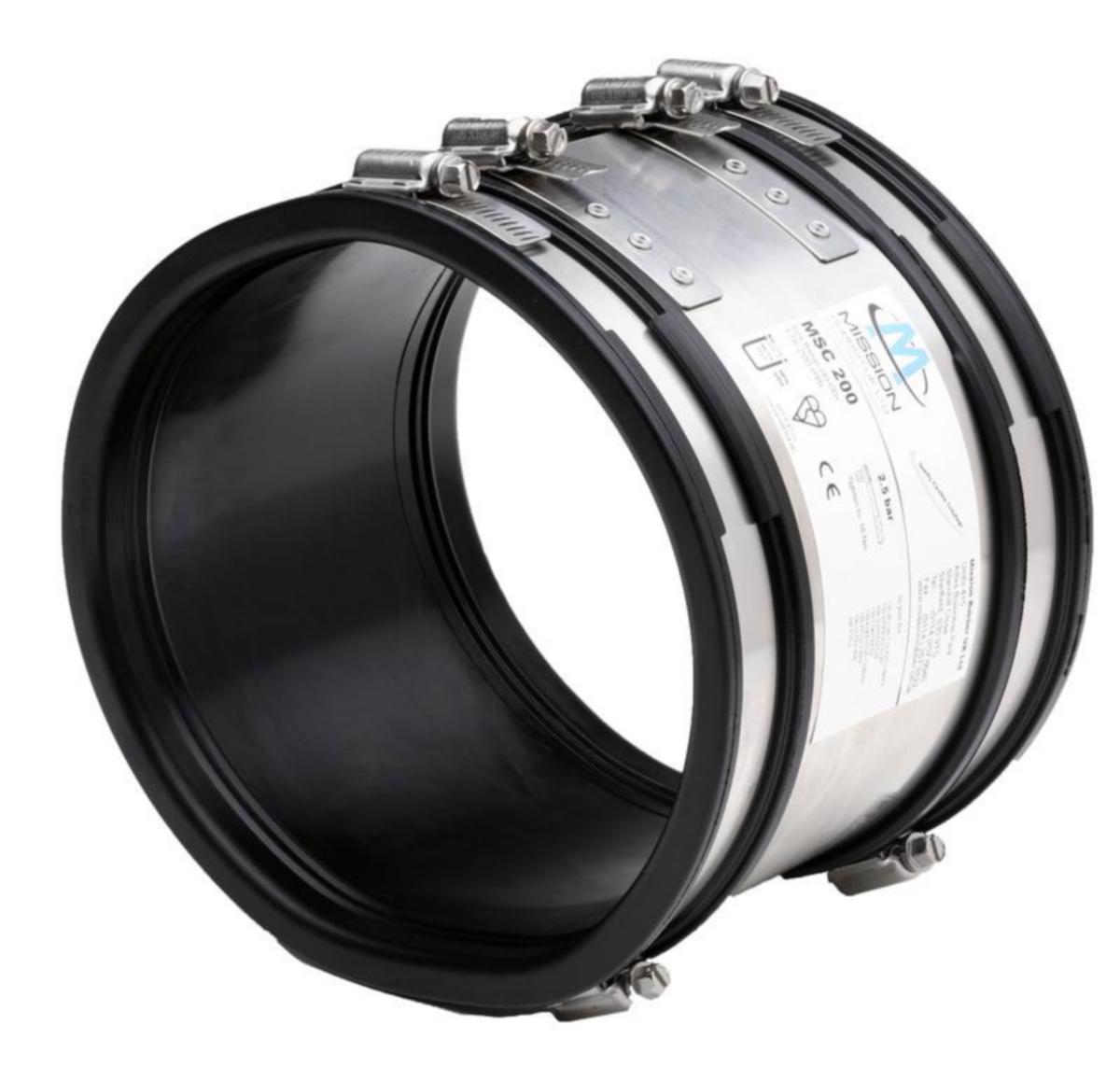 Toleranssiliittimet / -pannat - TOLERANSSILIITIN / -PANTA 150-175 L=120 EPDM/AISI304