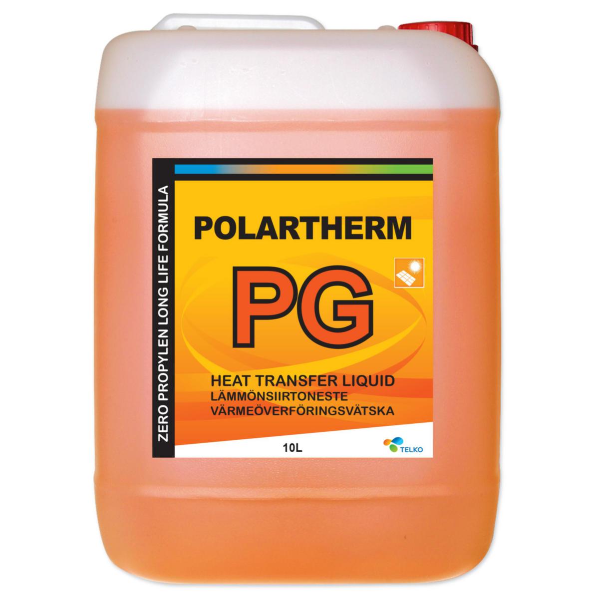 Lämmönsiirtoneste Polartherm PG P-Glykoli - LÄMMÖNSIIRTONESTE P-GLYKOLI POLARTHERM PG 30% 10L