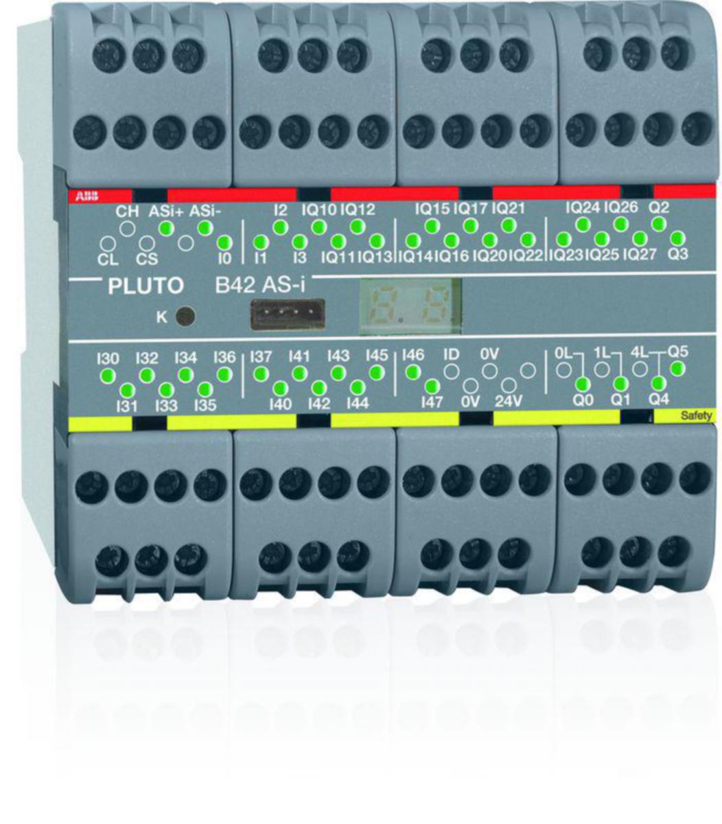 Logiikkamoduuli ABB Jokab Safety Pluto - LOGIIKKAMODUULI JOKAB SAFETY PLUTO B42 AS-I TURVALOGIIKKA