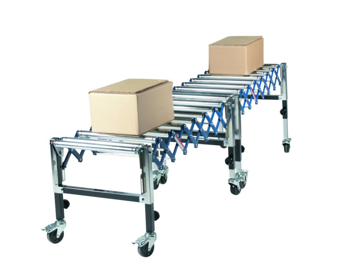 Rullakuljetin Flexi teräsrullilla - RULLAKULJETIN FLEXI TERÄSRULLILLA