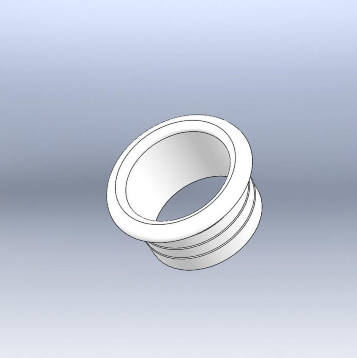 Putkenpääte alumiiniputkille - PUTKENPÄÄTE MUOVI ALL-PLAST TP 13.5 PLM 19 PL 18