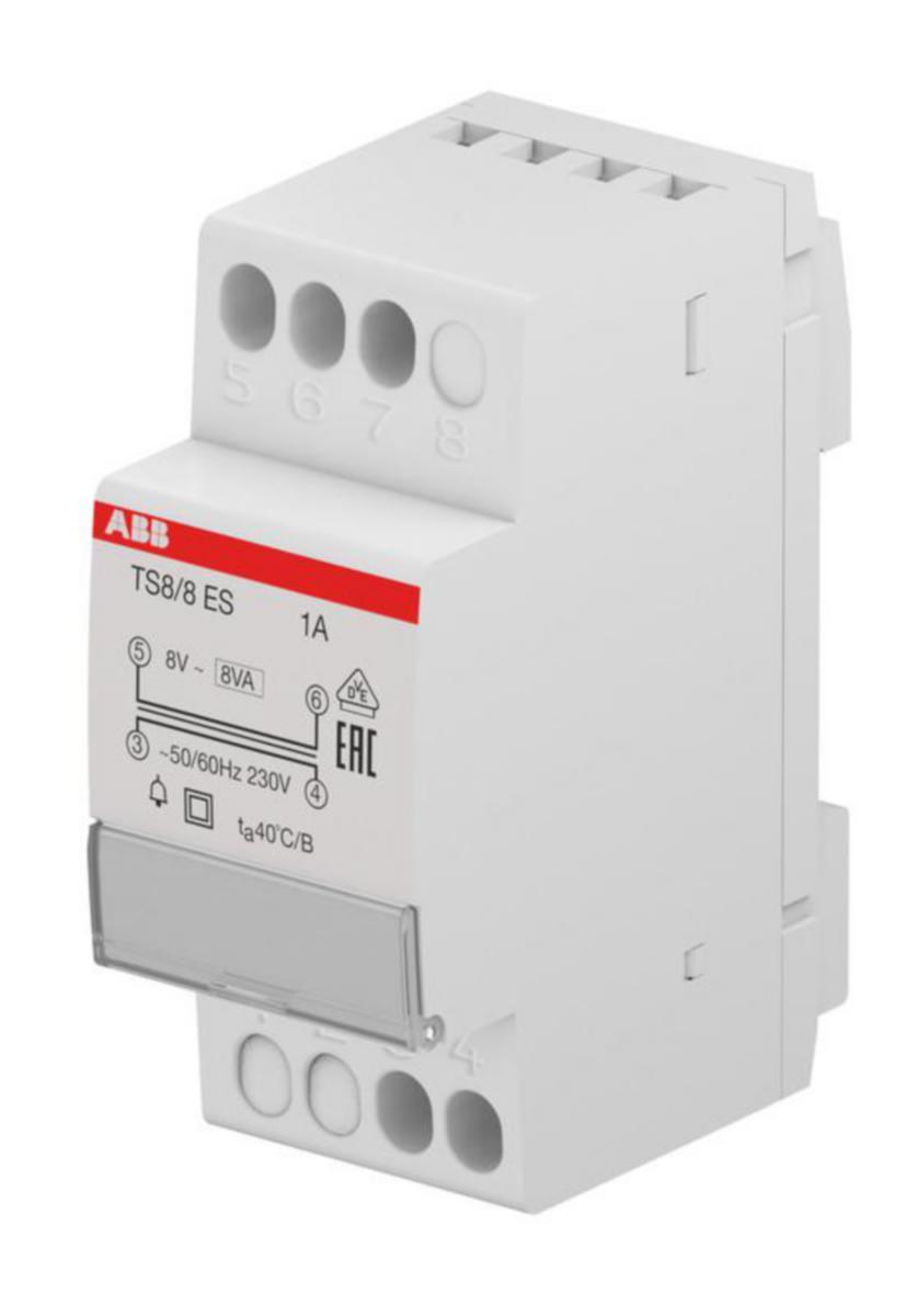 Soittokellomuuntaja ABB Smart Buildings - SOITTOKELLOMUUNTAJA ABB 230/24VAC SELV 8VA