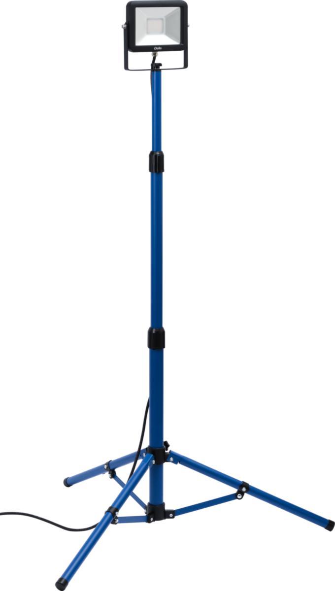 Työmaavalaisin LED Gelia 30W IP65 T30AS teleskooppijalustalla - TYÖMAAVALAISIN LED 1x30W IP65 6500K TELESK.JAL. 2M KAAPELI