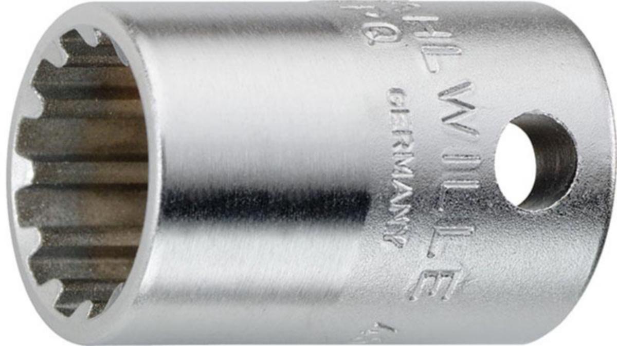 Hylsyavain Stahlwille 45aSP Spline-Drive - HYLSYAVAIN 3/8" SPLINE-DRIV STAHLWILLE 45SP12