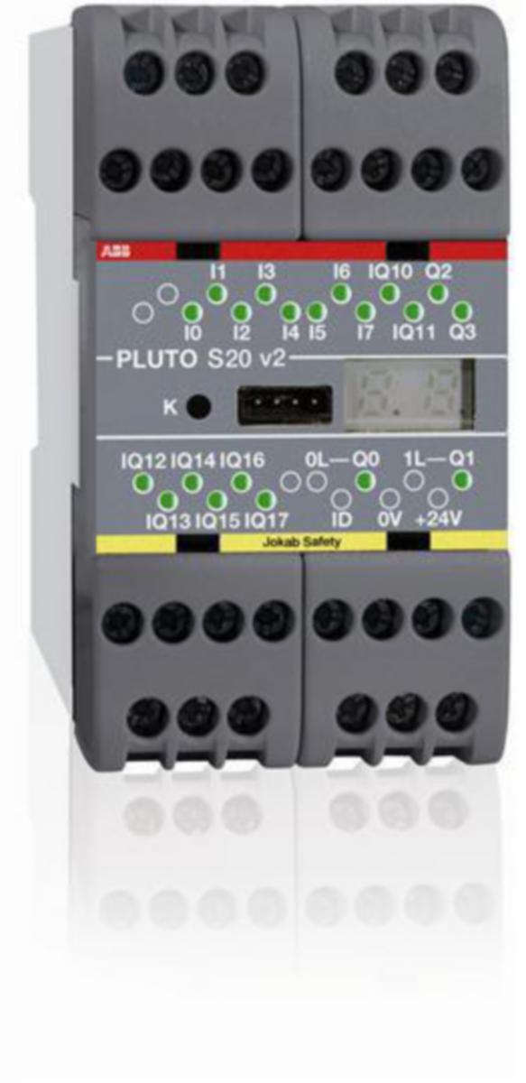 Logiikkamoduuli ABB Jokab Safety Pluto - LOGIIKKAMODUULI JOKAB SAFETY PLUTO S20 V2 TURVALOGIIKKA