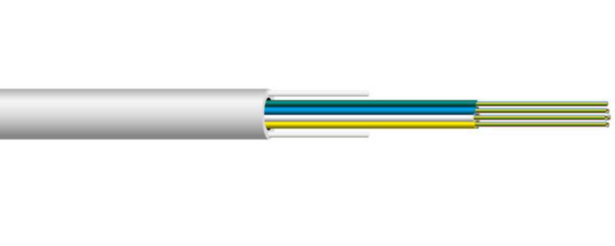 Valokuitukaapeli Nestor Cables FZ2RMSU SM/OM4 sisä/ulko DCA - VALOKUITUKAAP SISÄ/ULKO NESTOR FZ2RMSU FLEX 2X12XSML+2X12XOM4