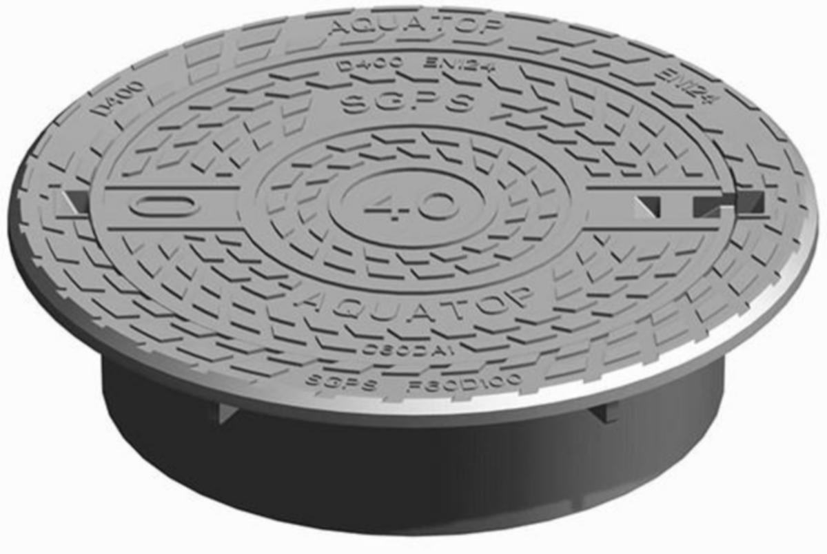 Umpikansi betonikaivolle Aquatop - PÄÄLLYSKANSI 550 AQUATOP KANTAVUUS D400 (60266)