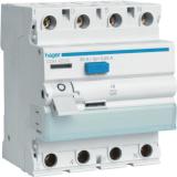 Vikavirtasuojakytkin Hager 4-napainen korkea sykäysvirrankestoisuus