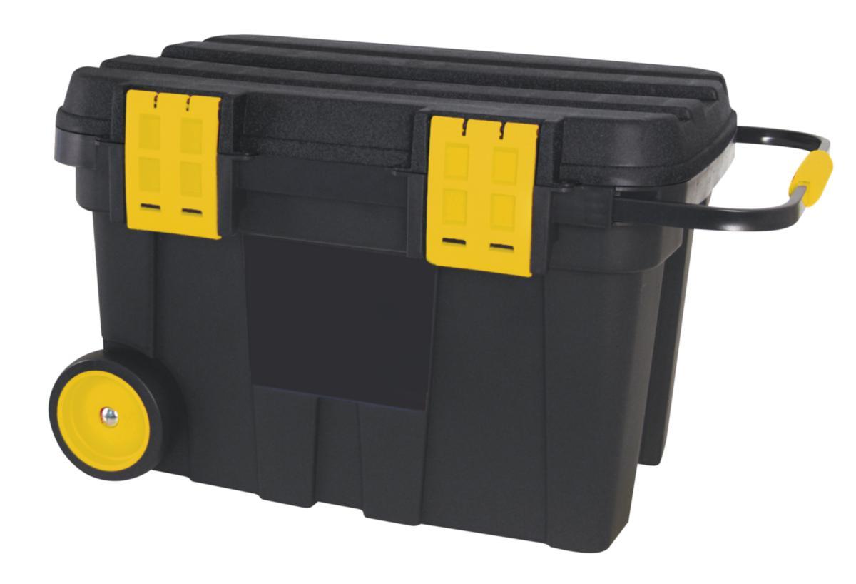 Työkalulaatikko pyörillä ja vetokahvalla koko L Ironside - TYÖKALULAATIKKO PYÖRILLÄ L IRONSIDE 775X472X493 100589