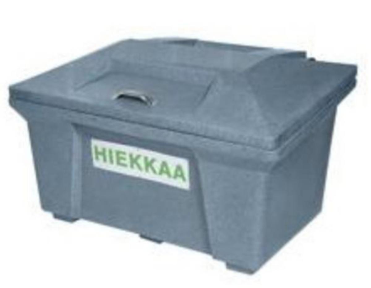 Hiekka-astia 350 l harmaa - HIEKOITUSLAATIKKO 350L HARMAA