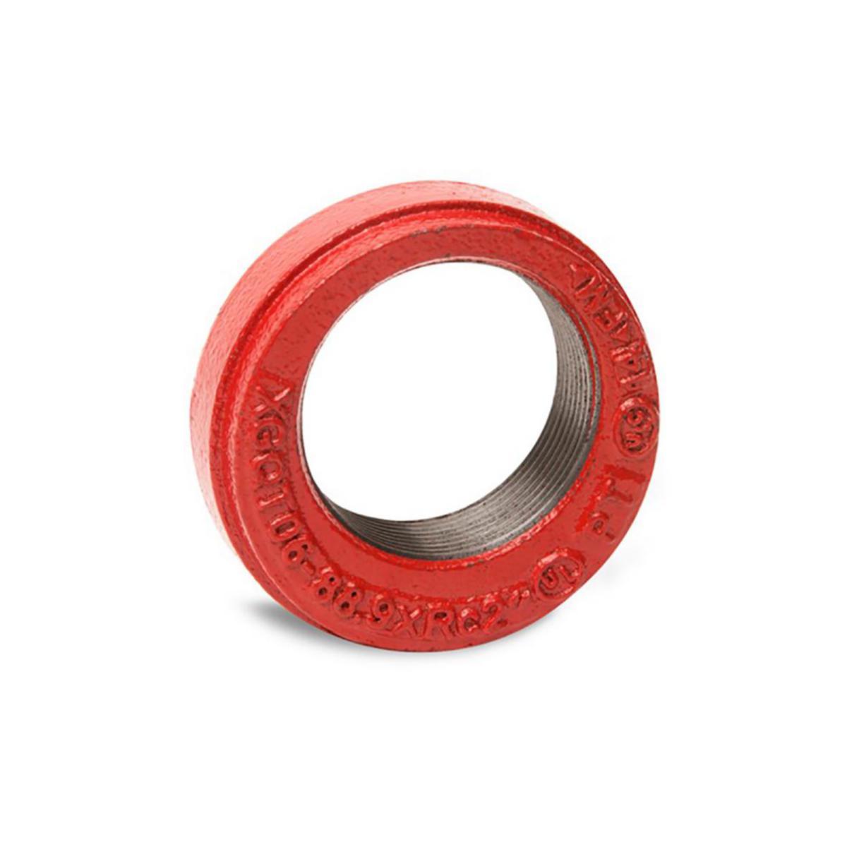 Urapääty kierrelähdöllä maalattu - URAPÄÄTY KIERRELÄHDÖLLÄ DN80-25 MAALATTU88.9X33.7 MM