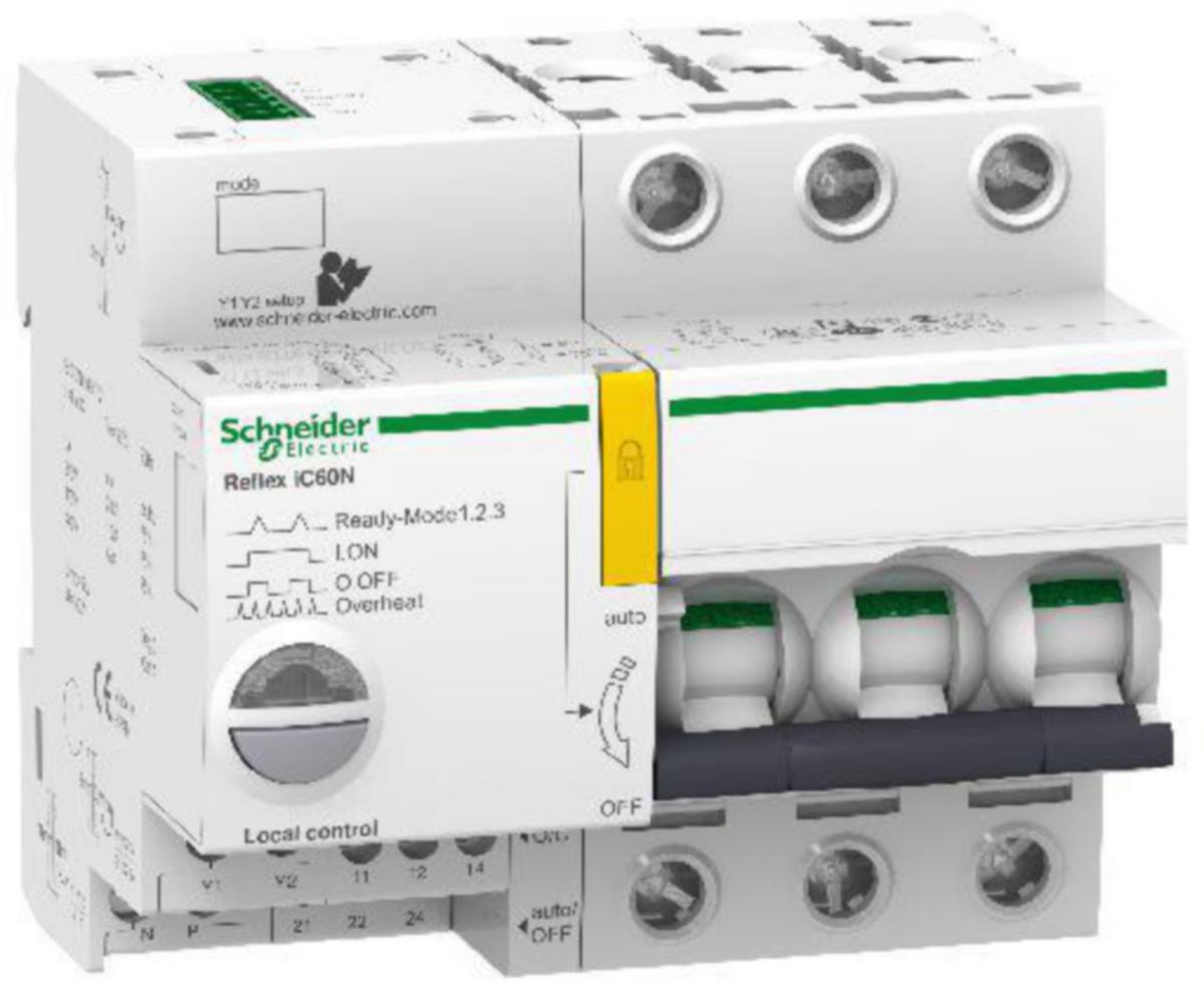 Kauko-ohjausyksiköt Schneider Electric Acti 9 Reflex Smartlink - KAUKO-OHJAUSYKSIKKÖ ACTI9 REFLEX SMARTLINK IC60N 3P C63A