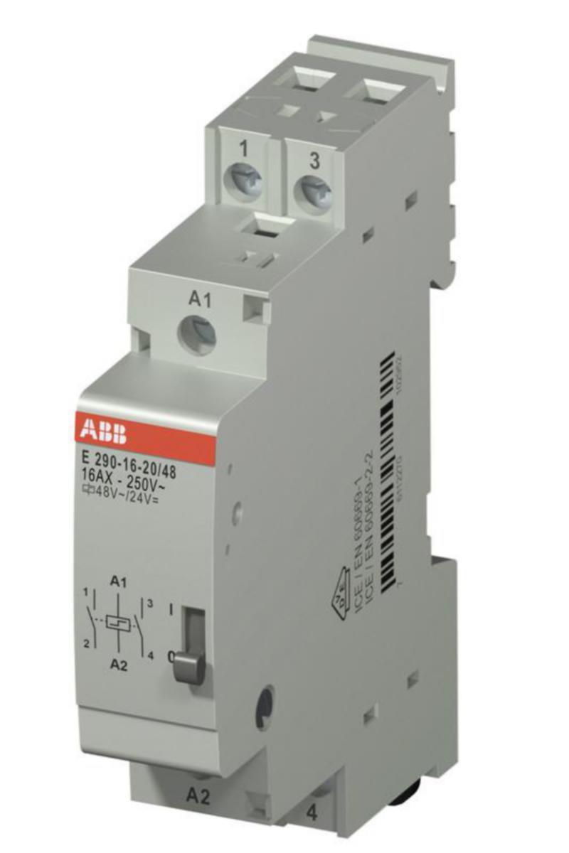 Sysäysrele ABB E290 - SYSÄYSRELE E290 2S,0A 16A